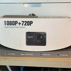 1080P+720P Dual Channel Dash Camera